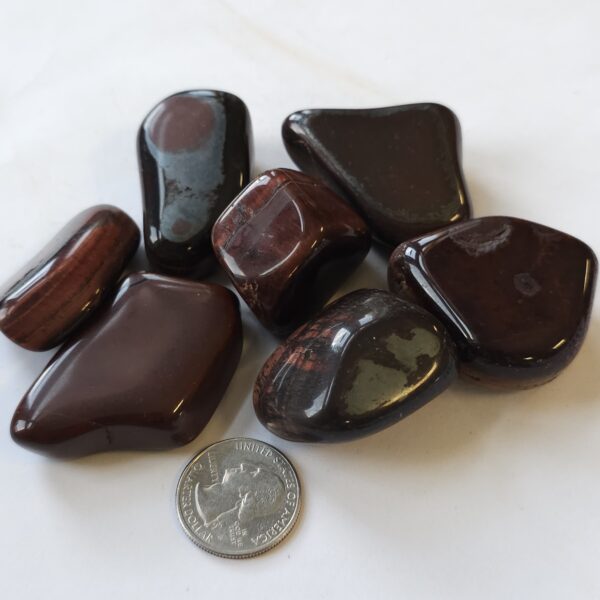 Tiger Eye Red Tumble
