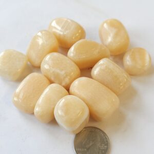 Mango Calcite Tumble